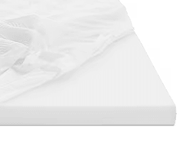 3 inch cloud topper with removable cover