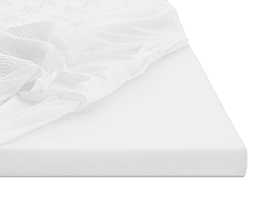 3 inch cloud topper with removable cover