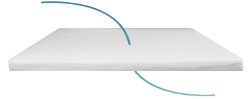 Tempurpedic topper with a breathable feature